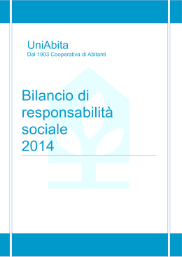 Bilancio Sociale 2014