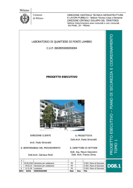 D.08.1 Psc - Comune di Milano