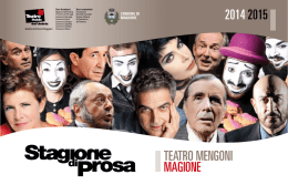 stagione teatro magione