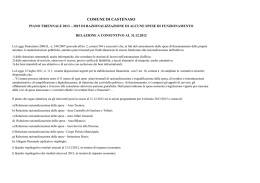 Allegato A piano razionalizzazione spese