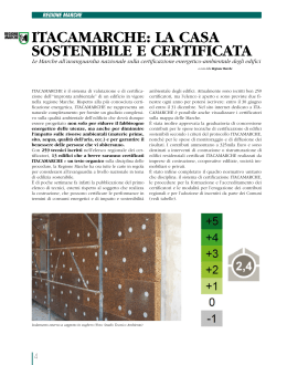 itacamarche: la casa sostenibile e certificata