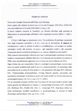 ©norevole Consiglio Nazionale dell`Ordine degli Psicologi, laccio