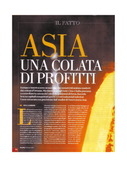 llL FATT&copy; 3 - Osservatorio Asia