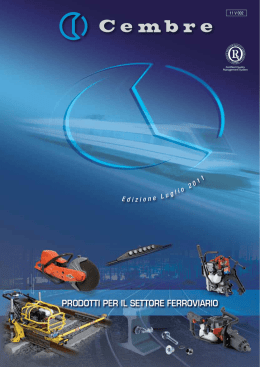 prodotti per il settore ferroviario