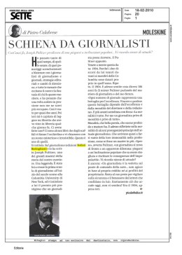 Sette.Corriere della sera - Bollati Boringhieri Editore