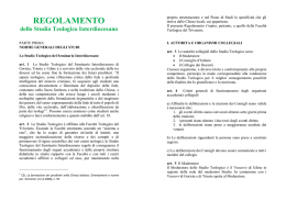 regolamento - Arcidiocesi di Udine