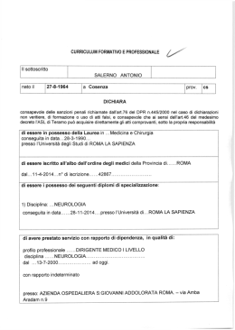 CV Salerno Antonio