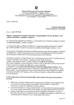 assicurazione alunni l. pirandello