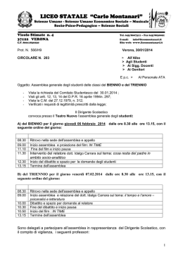 LICEO STATALE &ldquo;Carlo Montanari&rdquo;