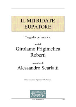 Il Mitridate Eupatore