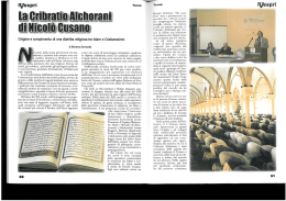 Origine e compimento di una diatriba religiosa tra Islam e