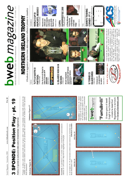 Formato per stampa fronte/retro in A3 - bweb Magazine