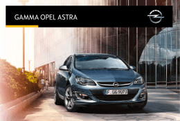 Brochure Opel Astra 2015