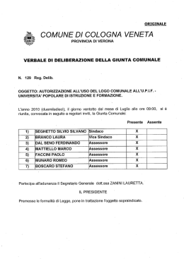 i comune di cologna veneta - Benvenuto sito prova Comune di