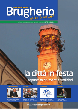 Notiziario Comunale settembre 2010 - File PDF