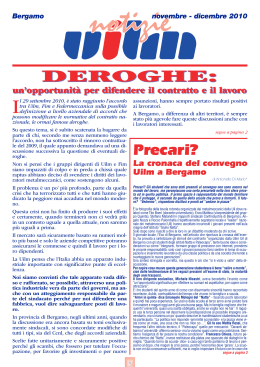 deroghe - UIL Bergamo
