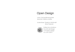 Open Design - newitalianlandscape