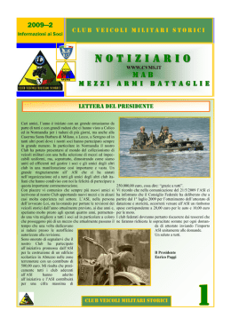 Notiziario 2009 2 MAB