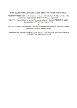 Scarica file - Ebinam Ente Bilaterale Nazionale Metalmeccanico