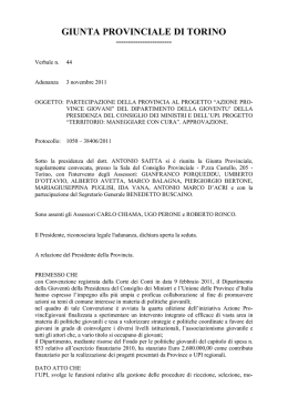 1050-38406/2011 - Provincia di Torino