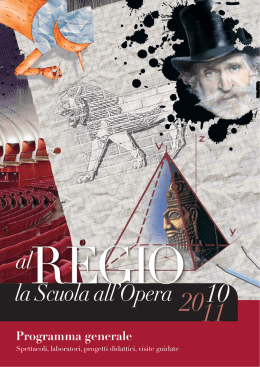 Scarica il programma completo delle attivit&agrave; per le