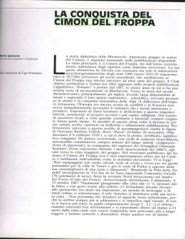 la conquista del cimon del froppa