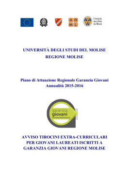 UNIVERSIT&Agrave; DEGLI STUDI DEL MOLISE