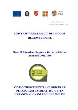 2116 Avviso tirocini extra curriculari
