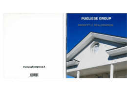 Libretto Pugliese Group Progetti e Realizzazioni_2011