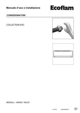 Manuale d`uso e installazione