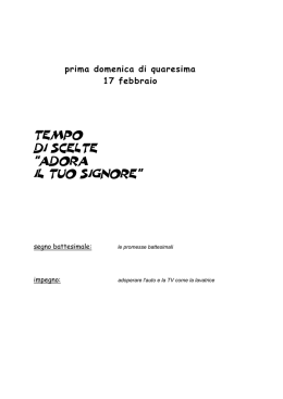 libretto della Messa