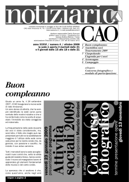 IV 2008 - CAO Como