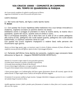 via crucis - Parrocchia Villafranca Piemonte 10068