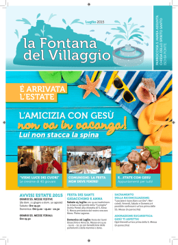 non va in vacanza! - La Fontana del villaggio