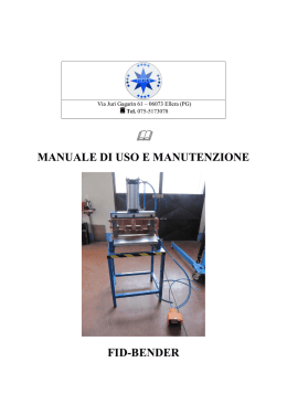 TIBERMECCANICA Srl - Fidia srl