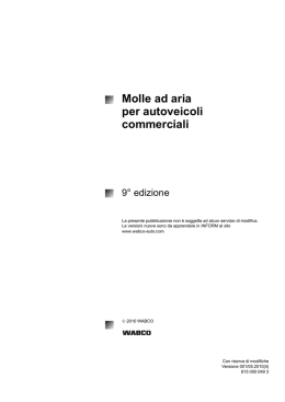 Molle ad ariaper autoveicoli commerciali
