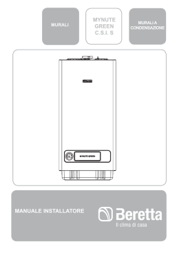 manuale installatore mynute green csi s