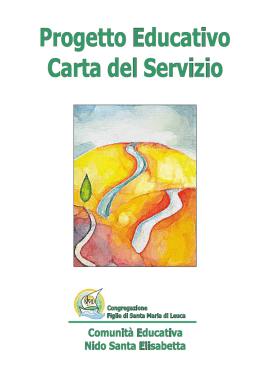 Carta dei Servizi - Associazione Consulta Diocesana