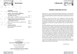 orizzonti anno 16 numero 1 - 31 maggio 2011