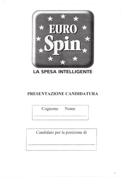 LA SPESA INTELLIGENTE
