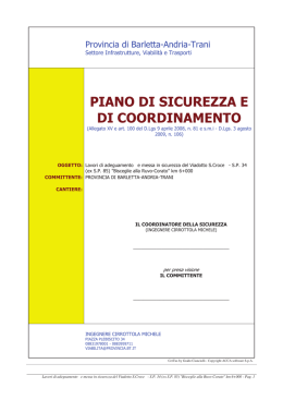 lavoro - Provincia BAT