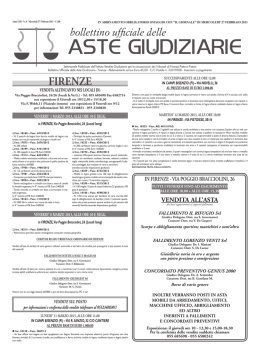 tribunale di firenze - Astagiudiziaria.com
