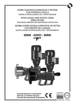serie &ldquo;p&rdquo; - Etatron DS