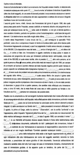 il primo motivo &egrave; infondate.