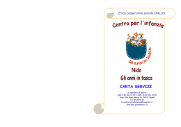 Scarica la carta servizi del nido