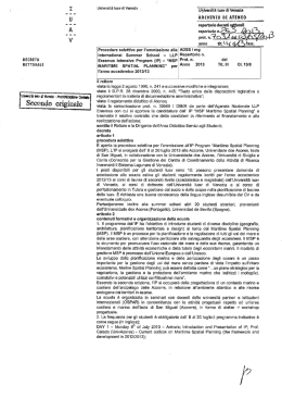 bando - Università Iuav di Venezia