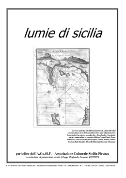 lumie di sicilia lumie di sicilia - Associazione Culturale Sicilia Firenze