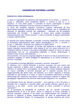 vademecum riforma lavoro - Lavoro e Previdenza Oggi