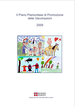 Il Piano Piemontese di Promozione delle Vaccinazioni