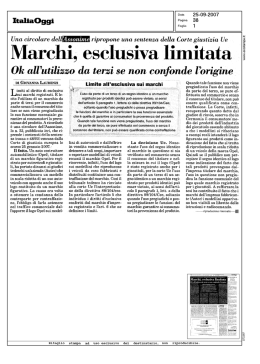 Italia Oggi, 25 settembre 2007